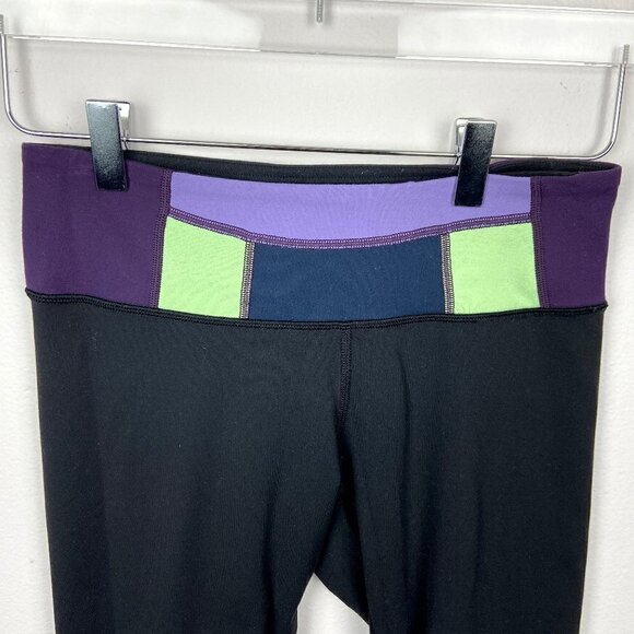 LULULEMON | Groove Reversible Legging Black Purple - Picture 3 of 6